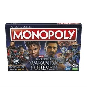 : Marvel Studios Black Panther wakanda forever  Monopoly Game